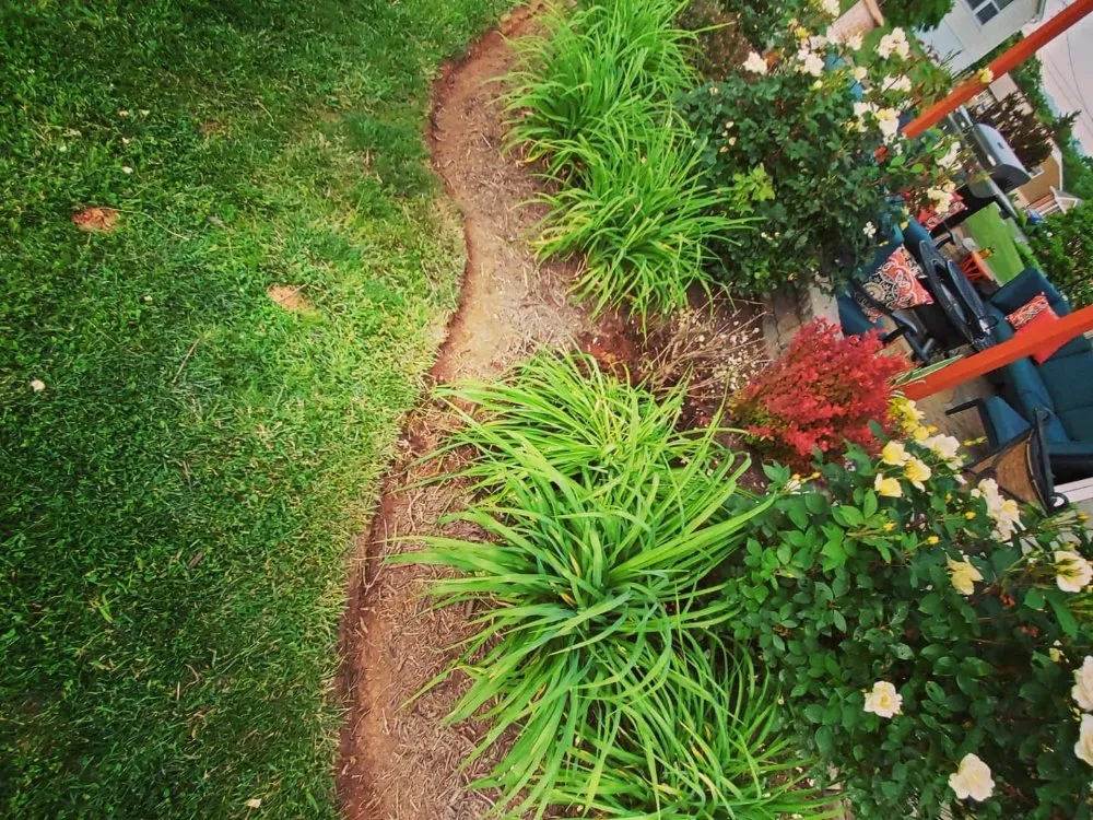 Custom garden landscaping in Staunton, VA by Custom Gardening Services