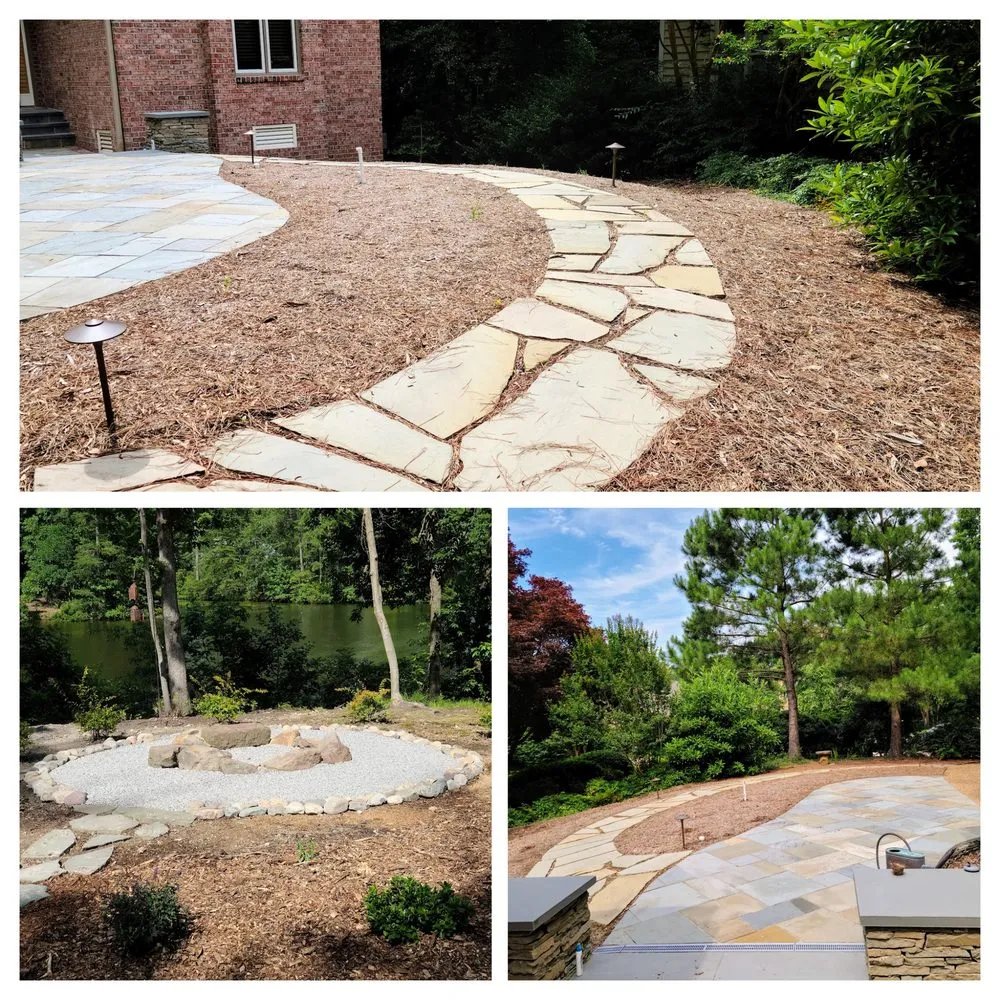 Affordable yard maintenance in Yorktown, VA by Custom Gardens