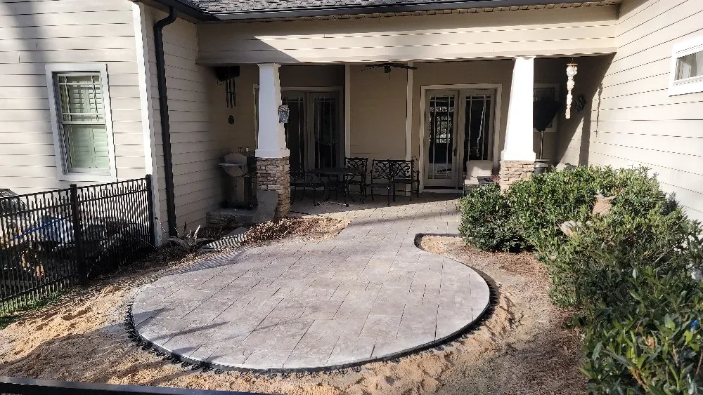 Local garden landscaping near you across Trinity, NC - Custom Hardscapes and Grading