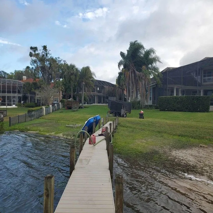 Top-rated landscape installation in Daytona Beach, FL by Custom Lakefronts and Tree Care