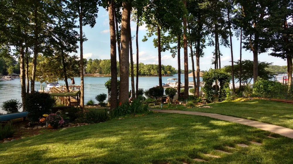 Affordable yard cleanup service in Denver, NC by Custom Landscapes