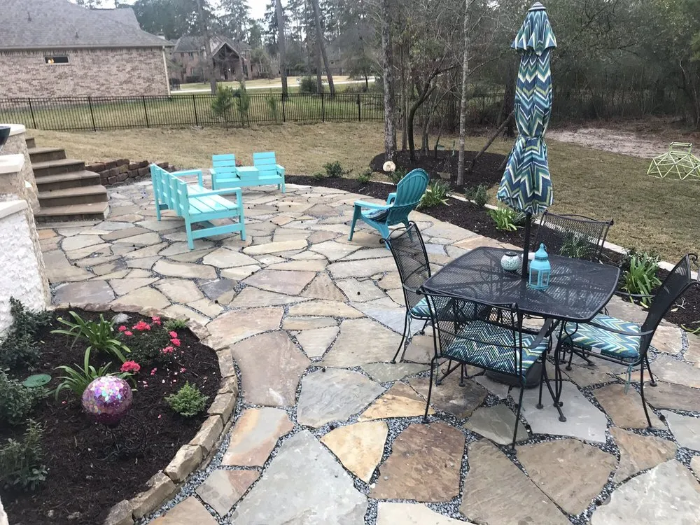 Expert yard cleanup service in Porter, TX by Custom Landscaping & Design - Patios Unlimited