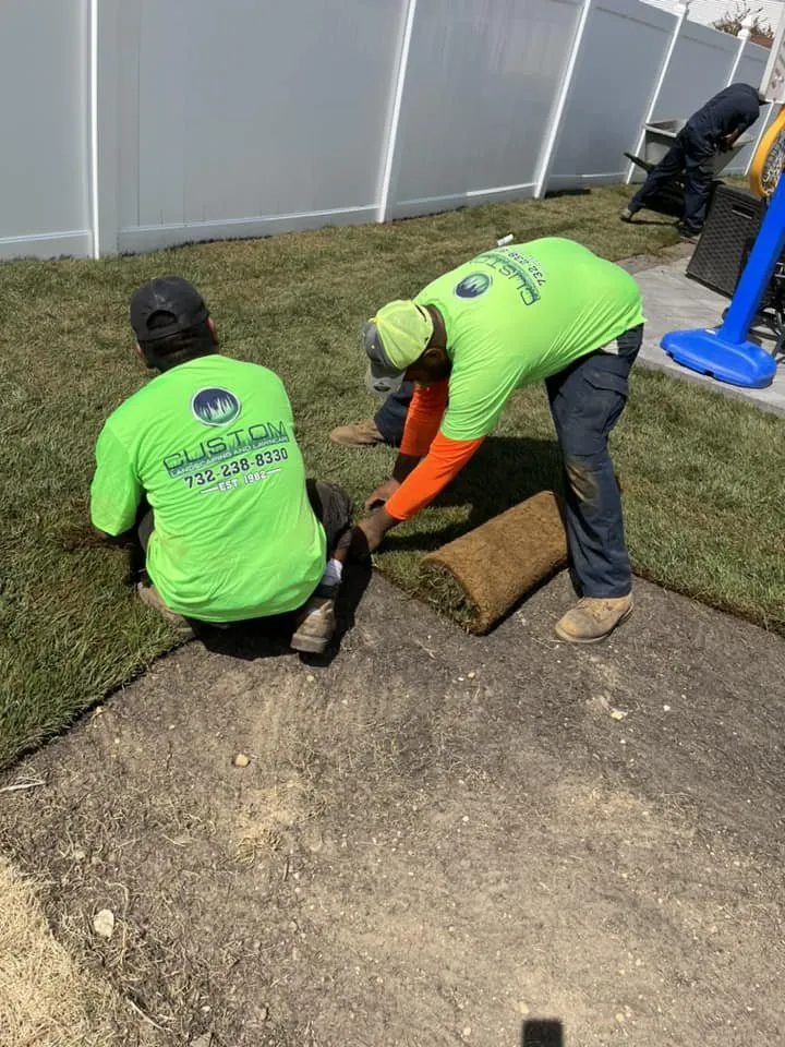 Reliable lawn mowing service in Monroe Township, NJ - Custom Landscaping and Lawncare