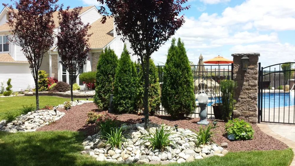 Affordable garden landscaping in Monroe Township, NJ by Custom Landscaping and Lawncare