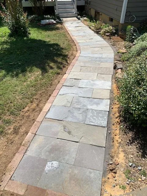 Custom garden landscaping for beautiful yards in Spotsylvania, VA by Custom Lawn Care solutions