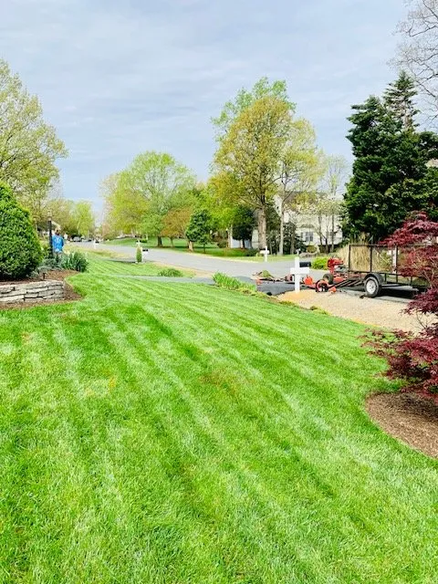 Expert garden landscaping for residential properties in Spotsylvania, VA by Custom Lawn Care solutions