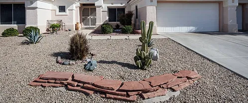 Custom residential landscaping for outdoor upgrades in Phoenix, AZ by Custom Lawns