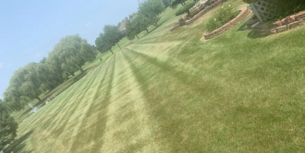 Custom yard maintenance in Burton, MI by Custom Outdoor services