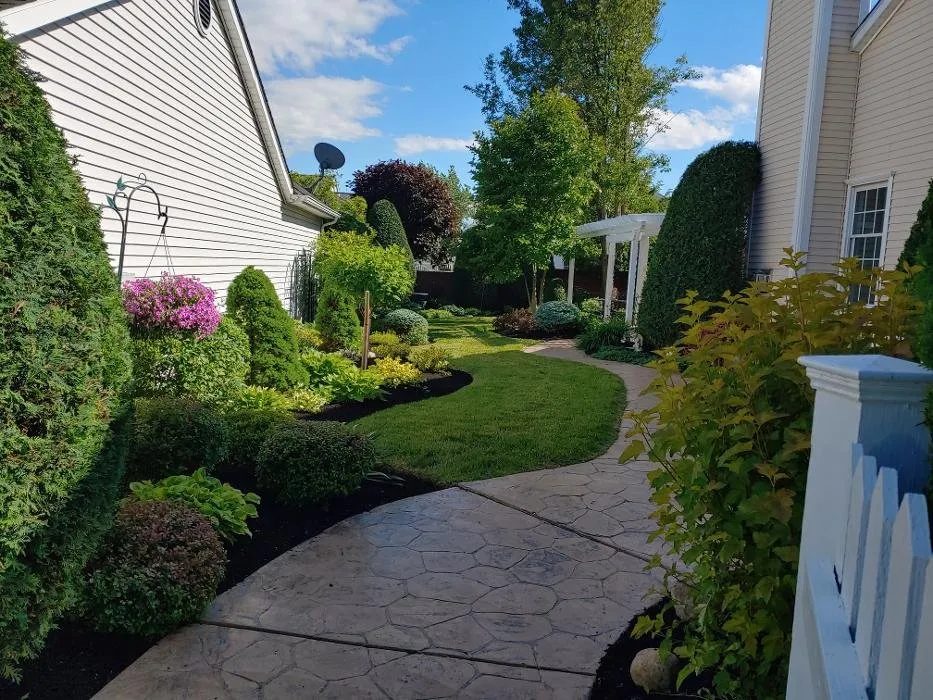 Custom yard maintenance with custom design across Hamburg, NY - Custom Outdoor Solutions