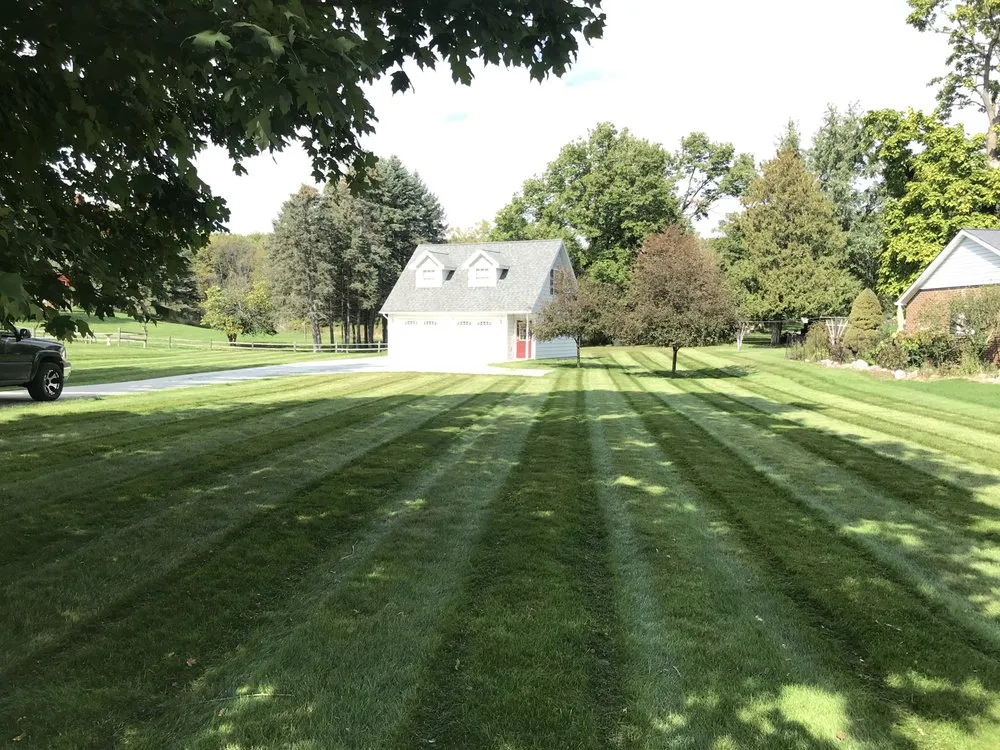 Expert landscape installation in Clayton, MI by Custom Outdoors