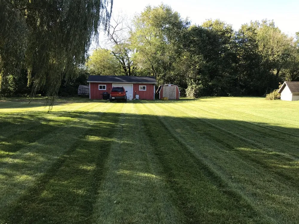 Local garden landscaping in Clayton, MI by Custom Outdoors
