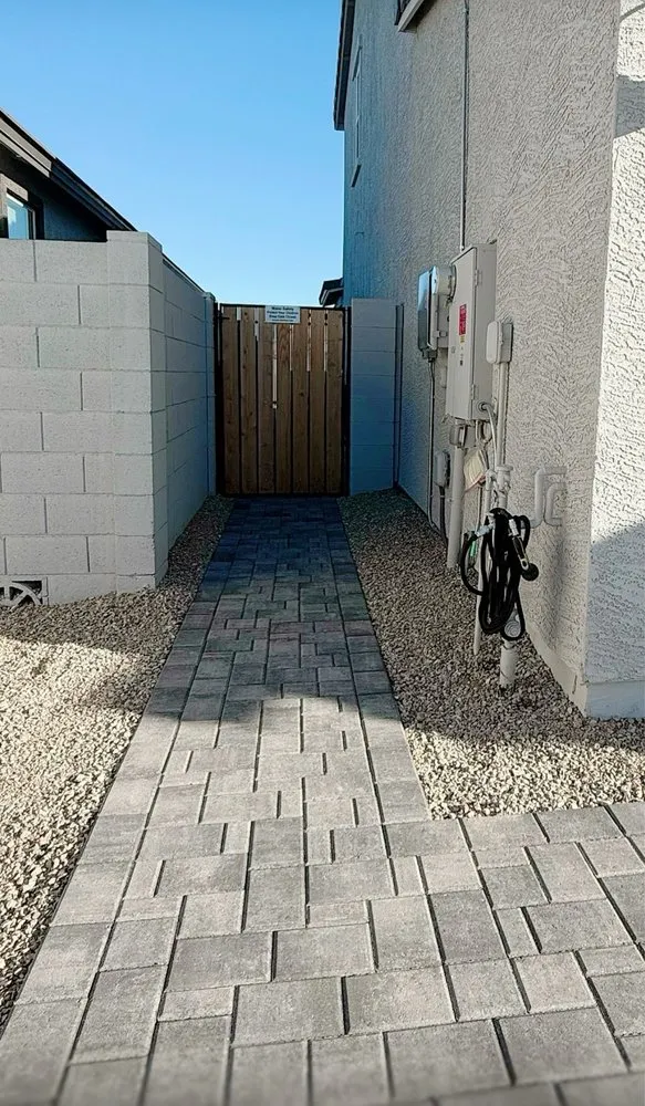 Professional landscaping services for homes in Glendale, AZ by Custom Outlooks