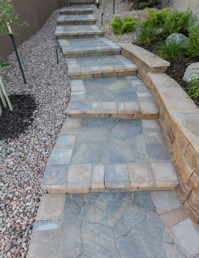 Reliable landscaping services for beautiful yards in Thornton, CO by Custom Spaces