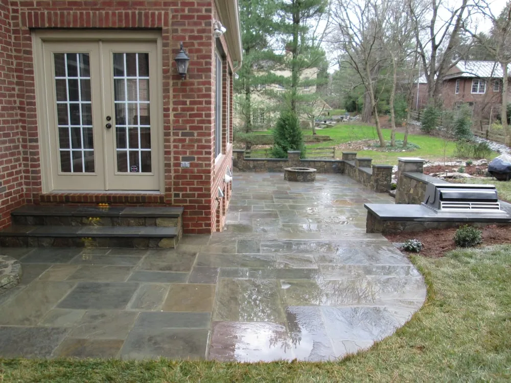 Custom landscape design for year-round maintenance across Falls Church, VA - Custom Stonescaping