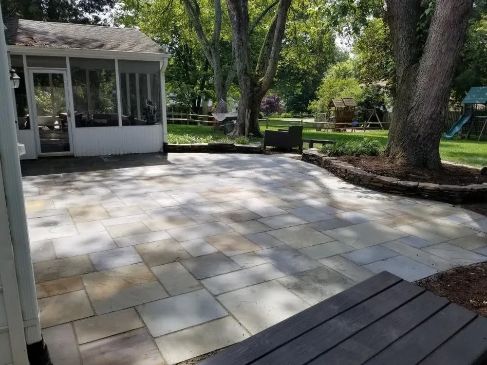 Local landscaping services in Falls Church, VA by Custom Stonescaping