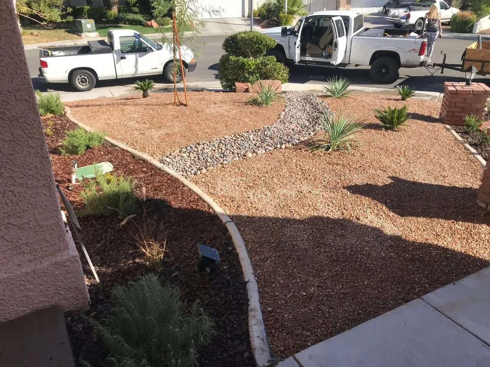 Expert lawn mowing service in Las Vegas, NV by Custom Touch Landscape