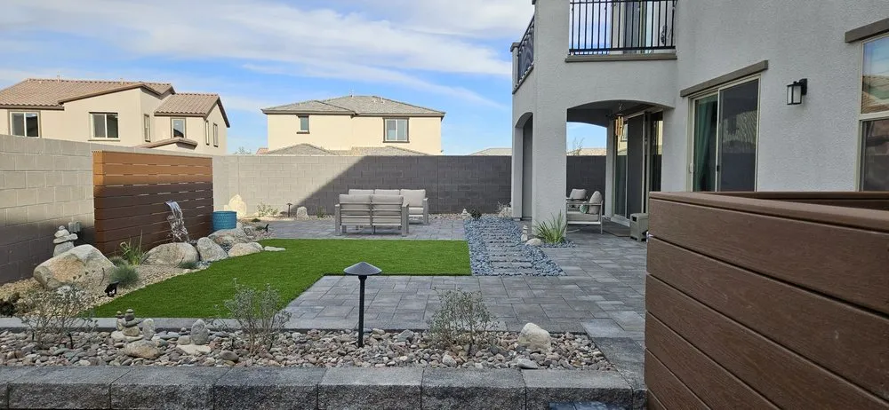 Affordable garden landscaping in Las Vegas, NV by Custom Touch Landscape