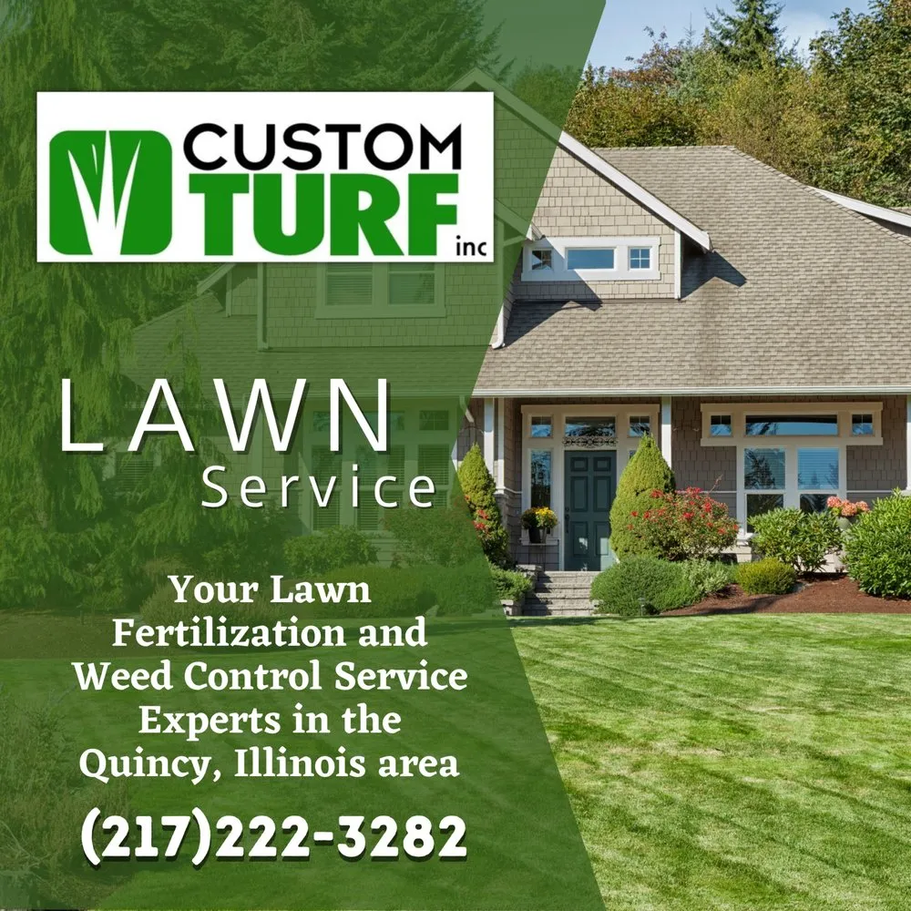 Professional landscaping services experts serving Quincy, IL - Custom Turf