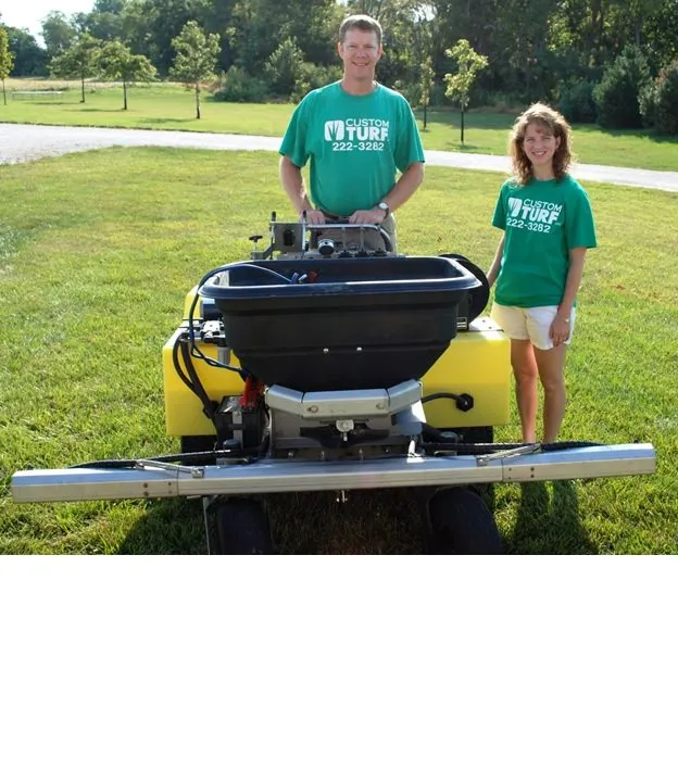 Expert lawn care service for homes in Quincy, IL by Custom Turf