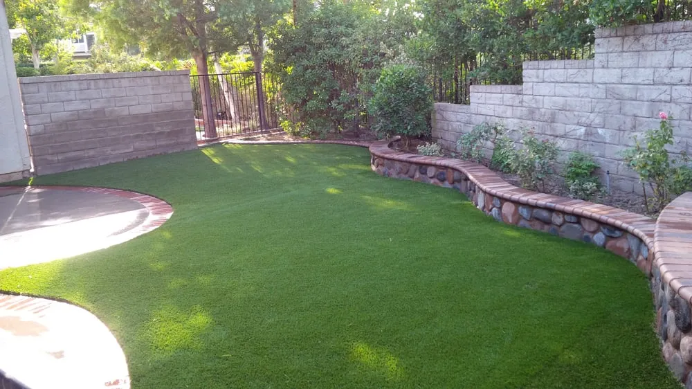 Professional yard maintenance for outdoor upgrades in Valencia, CA by Custom Turf Scapes