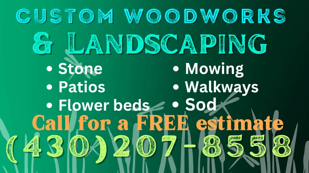 Custom residential landscaping for beautiful yards across Gun Barrel City, TX - Custom Woodworks & Landscaping
