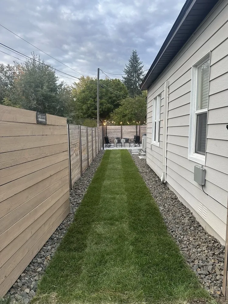 Custom landscape design for homes in Coeur d'Alene, ID by Custom Yard Landscaping