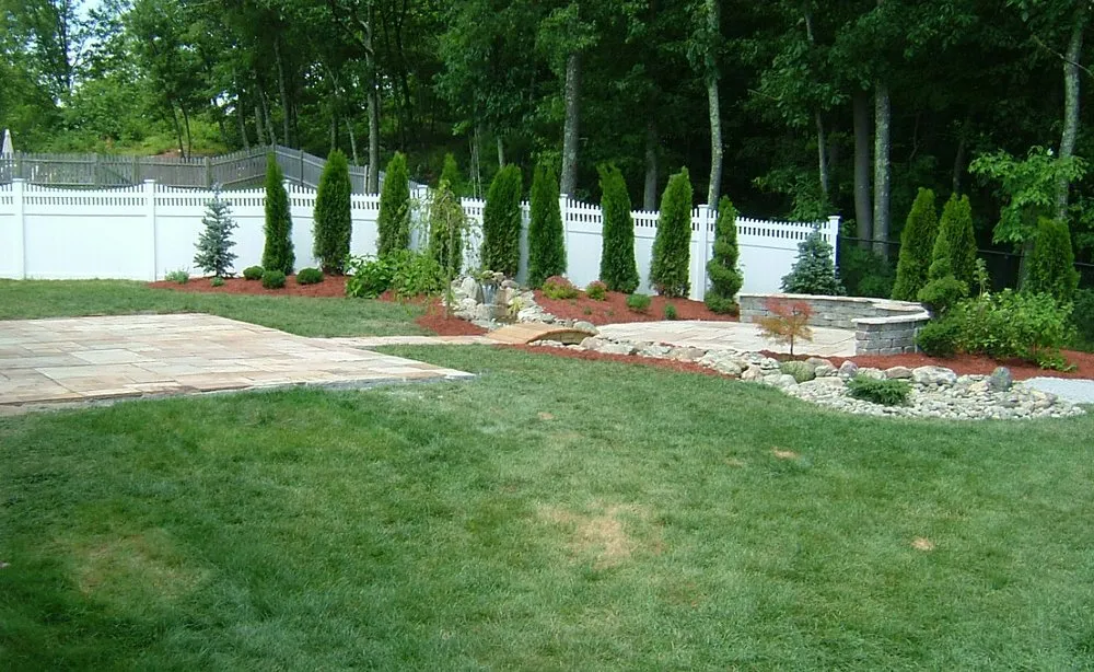 Reliable yard cleanup service in Milford, MA by Customer First Landscaping