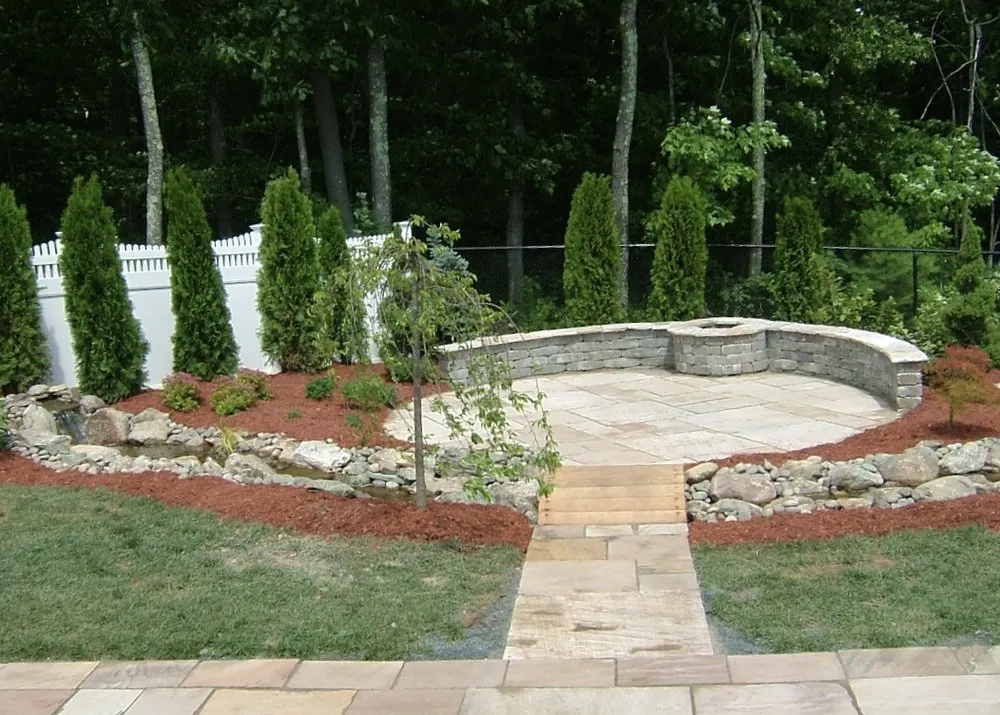 Expert yard maintenance for outdoor upgrades in Milford, MA by Customer First Landscaping