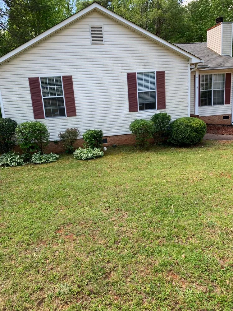 Local landscape installation for residential properties in Piedmont, SC by Customer Lawn Care Services