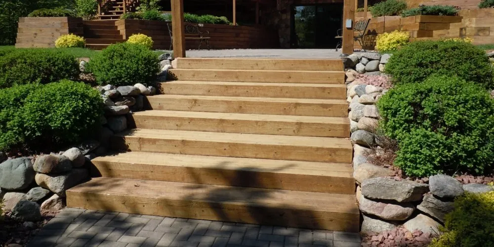 Custom residential landscaping in Rhinelander, WI by Customer's Choice Landscaping