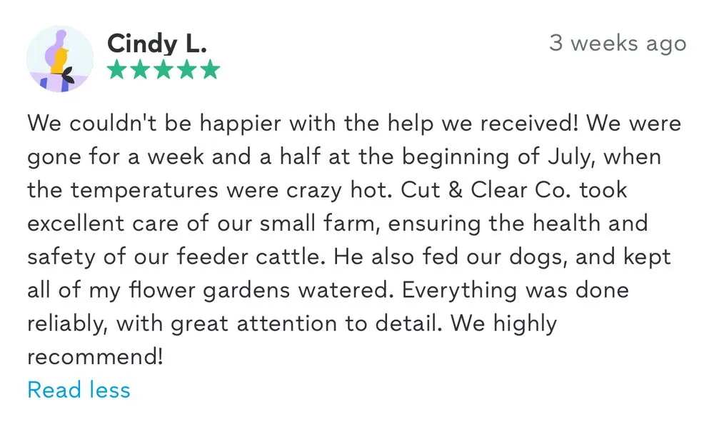 Affordable outdoor landscaping for beautiful yards in Normal, IL by Cut & Clear