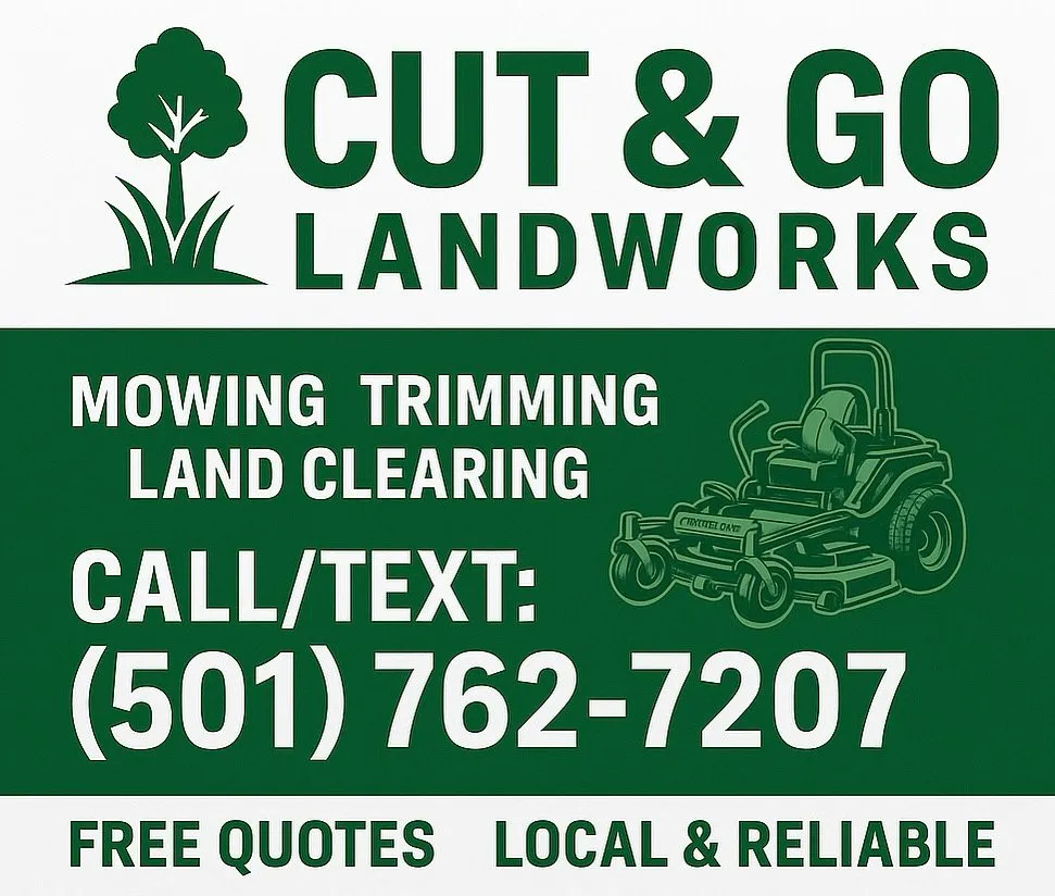 Reliable residential landscaping for homes in Greenbrier, AR by Cut & Go Landworks