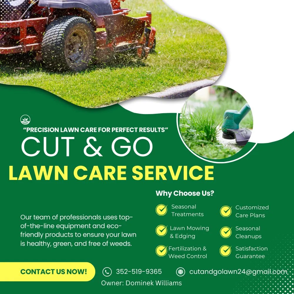 Affordable landscaping services in Gainesville, FL by Cut & Go Lawn Care Service