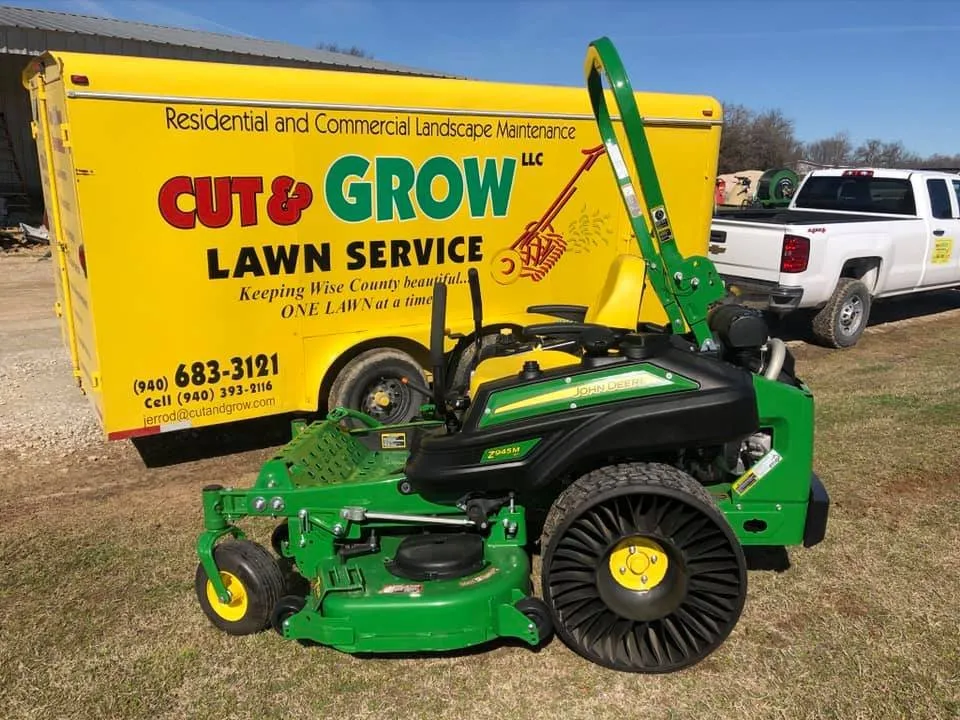 Expert outdoor landscaping with custom design in Bridgeport, TX by Cut & Grow Lawn Service