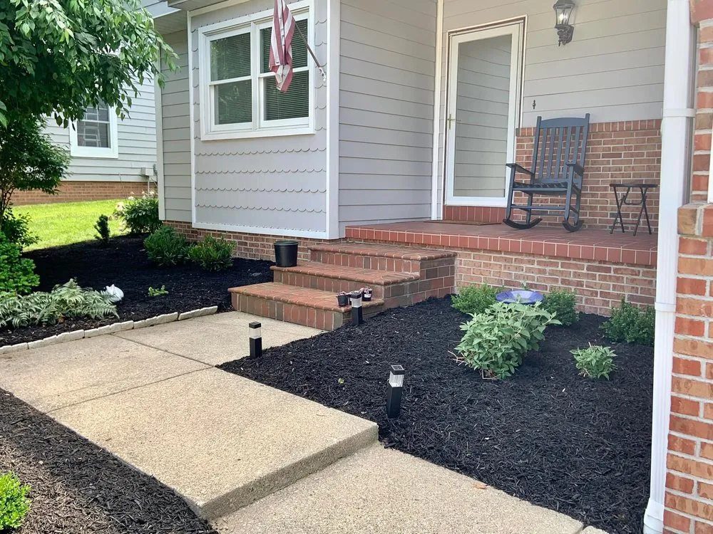 Affordable outdoor landscaping for homes in Princeton, WV by Cut Above Home and Lawn Care Pros
