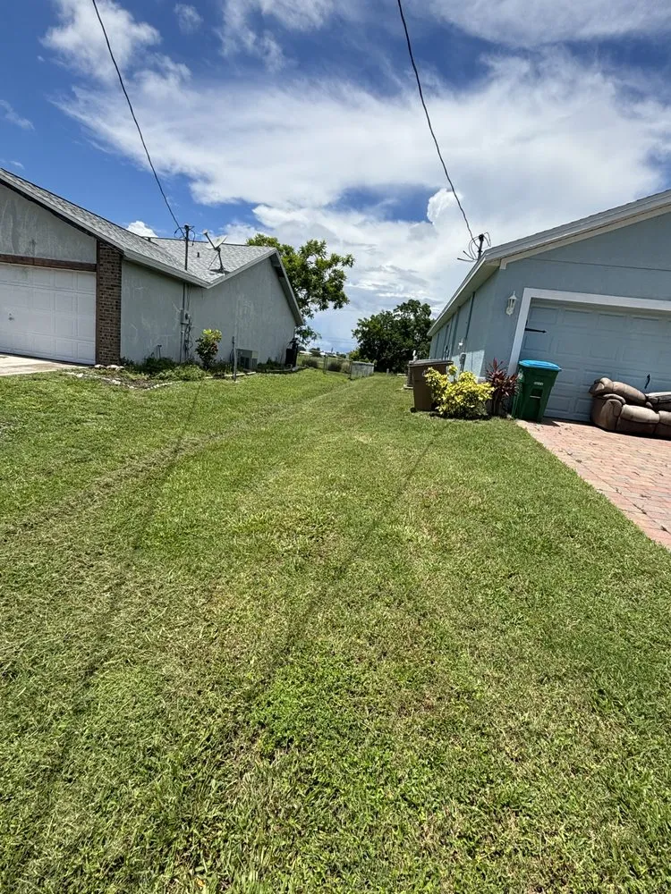 Professional garden landscaping in Cape Coral, FL by Cut Above Landscaping & Services