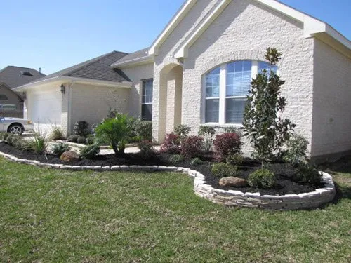 Custom outdoor landscaping for homes across Cypress, TX - Cut Above Landscaping and Irrigation