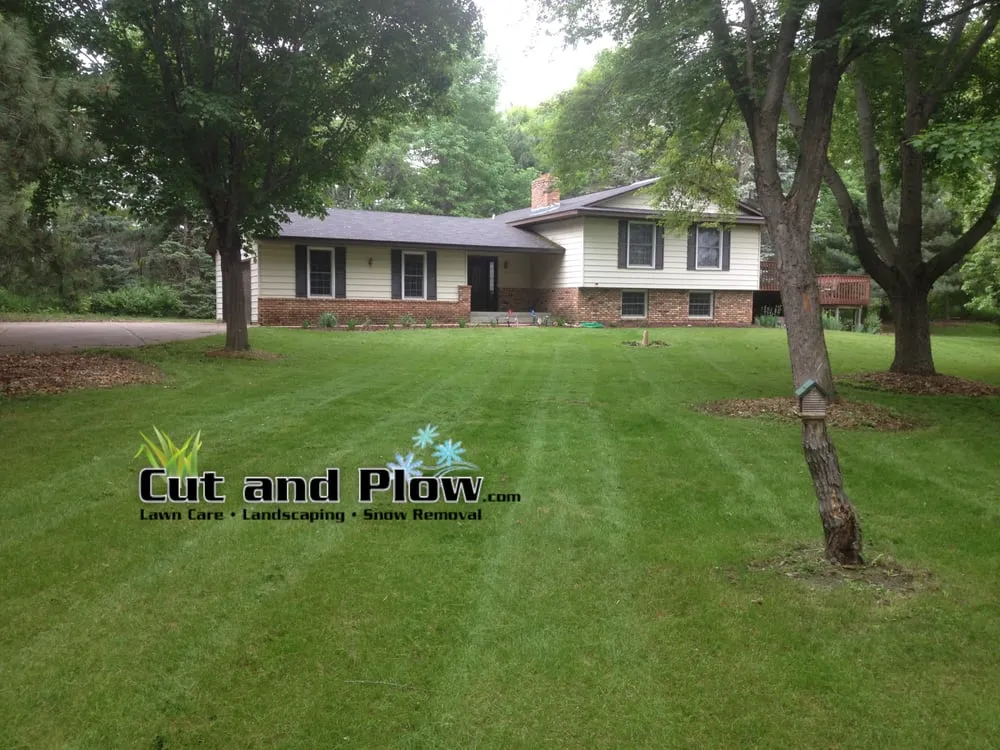 Affordable outdoor landscaping in Forest Lake, MN - Cut and Plow