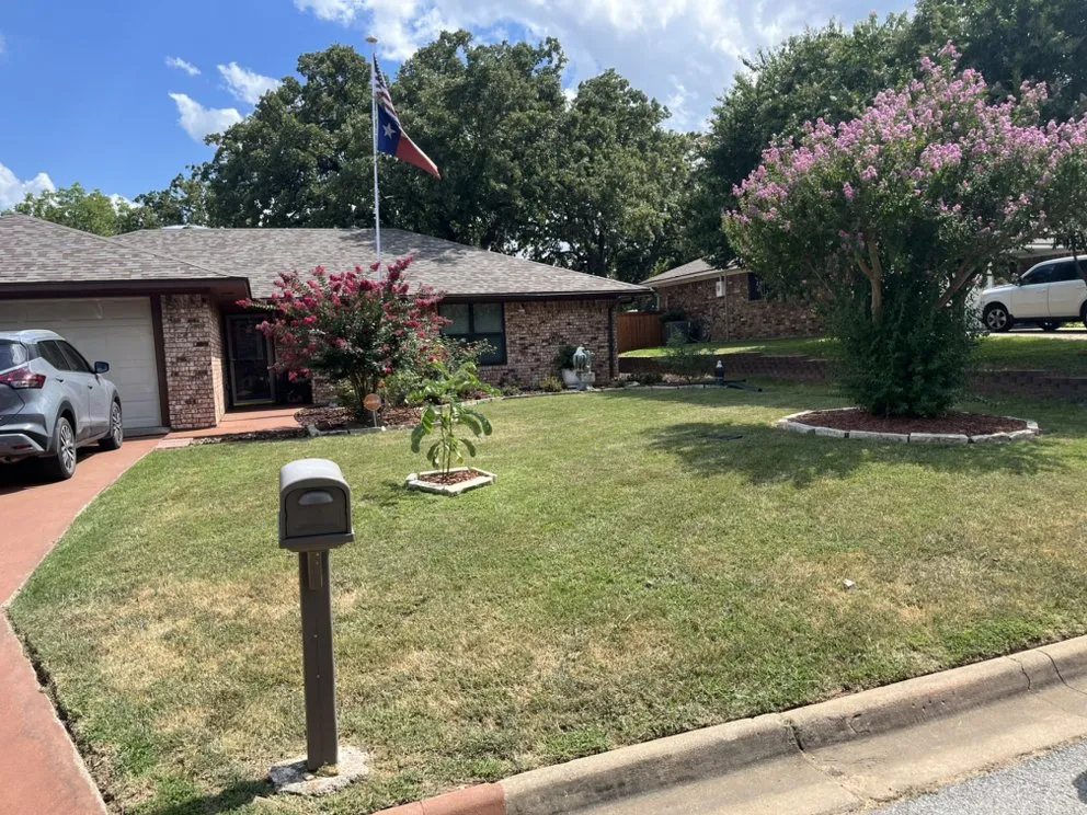 Affordable landscape design in Denison, TX by Cut Create Landscape