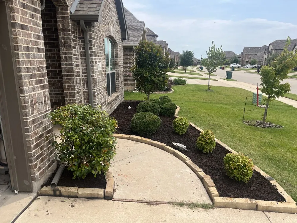Local outdoor landscaping for homes in Denison, TX by Cut Create Landscape