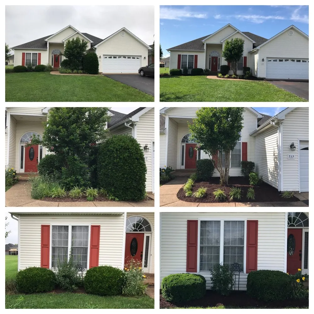 Reliable garden landscaping with custom design in Bowling Green, KY by Cut In Time Lawn Care