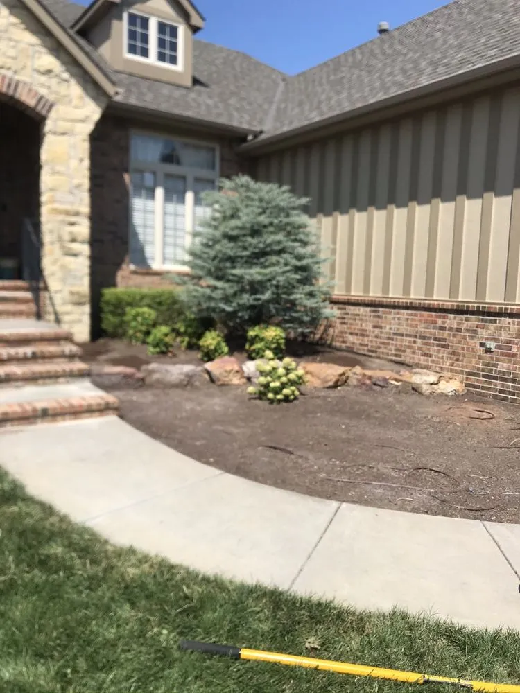 Local landscape design with custom design across Derby, KS - Cut It My Way Lawn Care