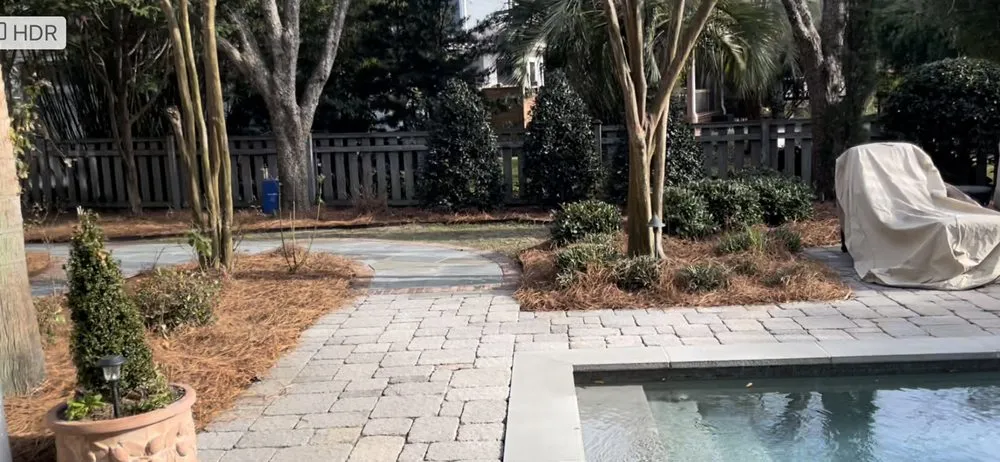 Custom yard cleanup service in North Charleston, SC by Cut Low For Low