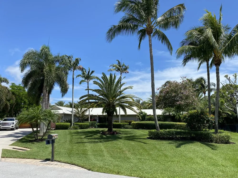 Professional landscape design for year-round maintenance in Stuart, FL by Cut Master’s