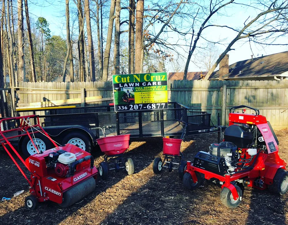 Custom yard cleanup service in Greensboro, NC - Cut N Cruz