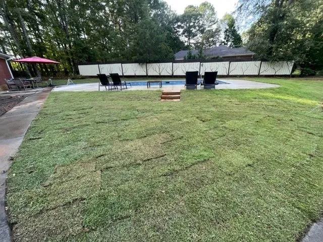 Local landscape installation for year-round maintenance in Griffin, GA by Cut N' Edge