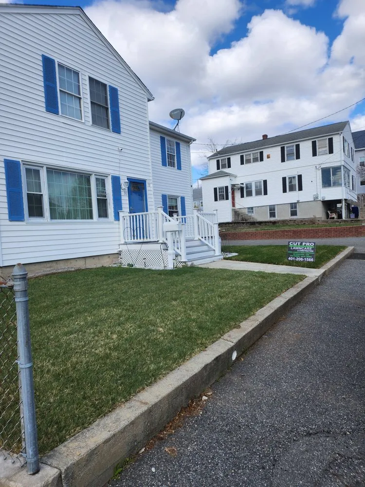 Custom lawn mowing service in Coventry, RI by Cut-Pro Lawncare & Construction