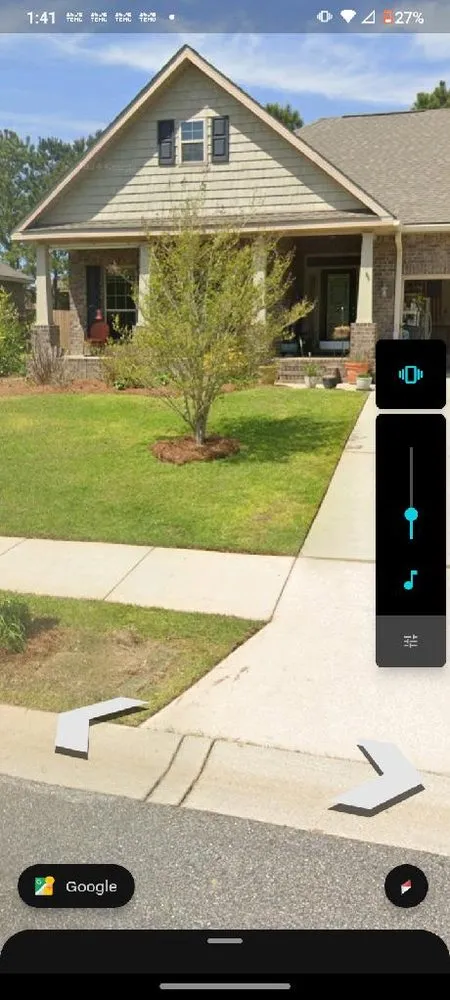 Custom outdoor landscaping in Daphne, AL by Cut Right Landscape Pro