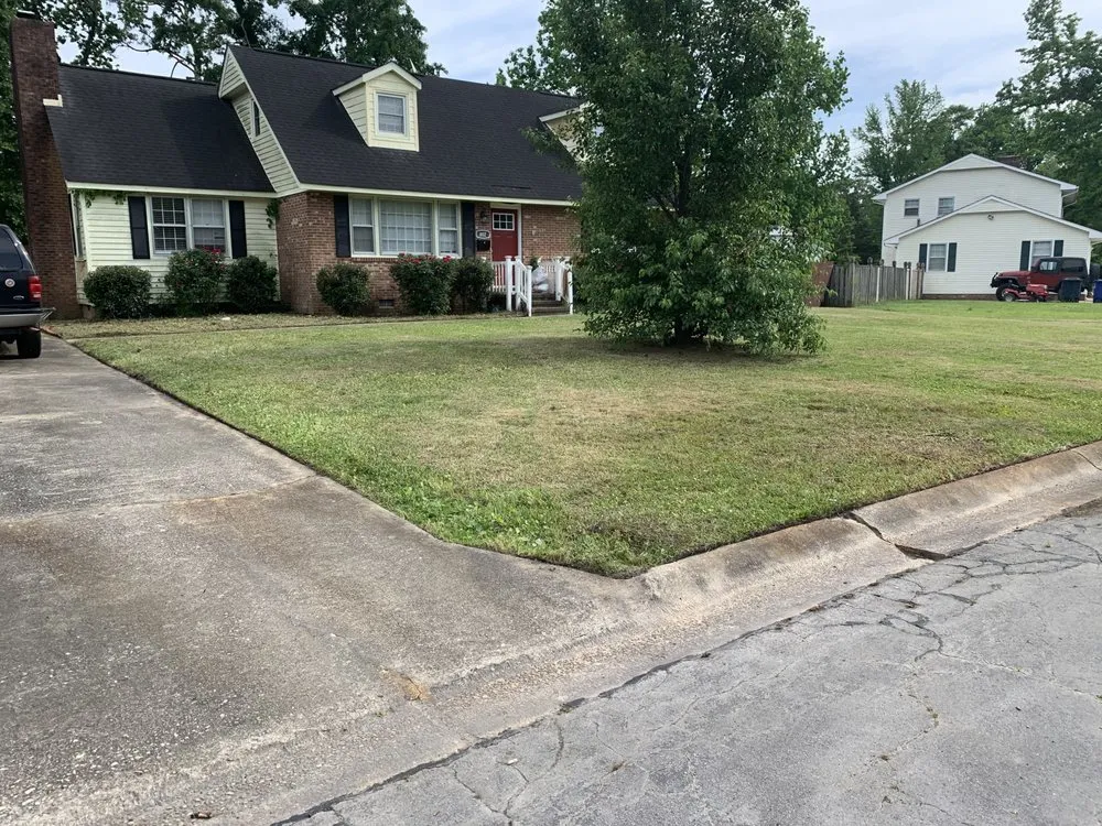 Reliable landscape design for residential properties in Jacksonville, NC by Cut The World Lawncare