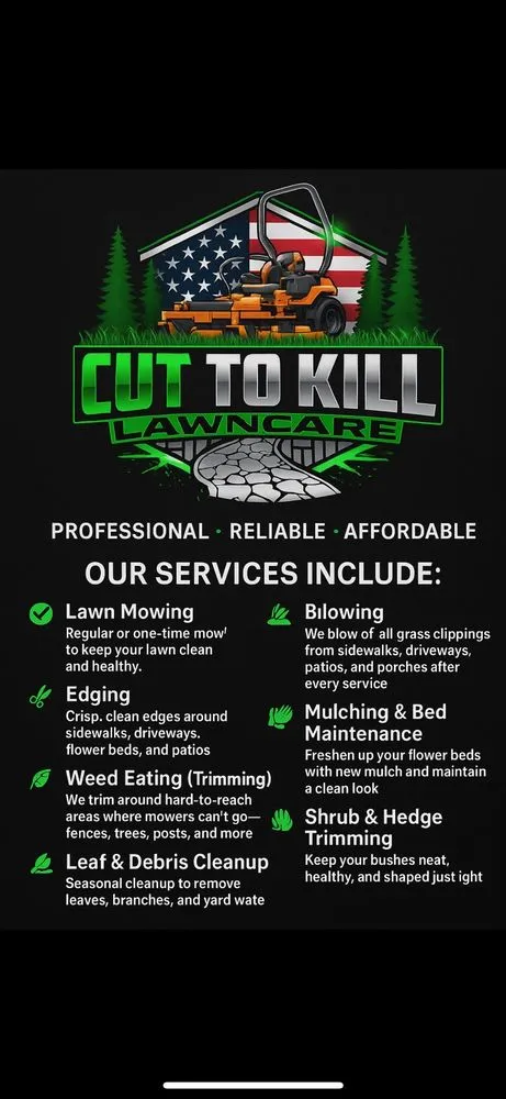 Affordable yard maintenance in Spring Lake, NC - Cut Too Kill Lawn Care